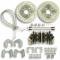 Right Stuff Ford 9" Rear End W/Large Bearing, Performance Rear Disc Brake Conversion Kit ZDCRD01S