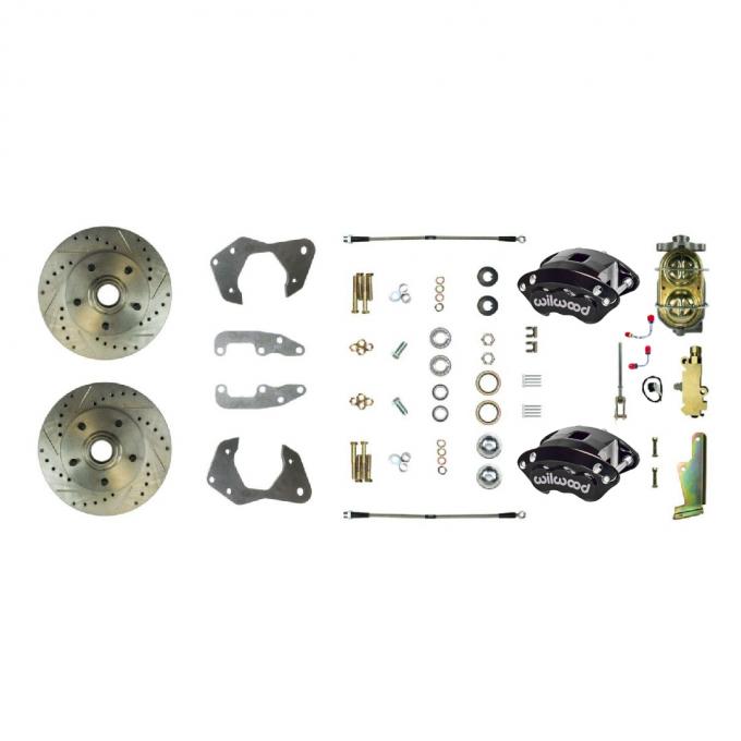 Right Stuff 1965-68 Chevrolet Impala/Bel Air, Performance Front Disc Brake Conversion Kit FSC66SDCS