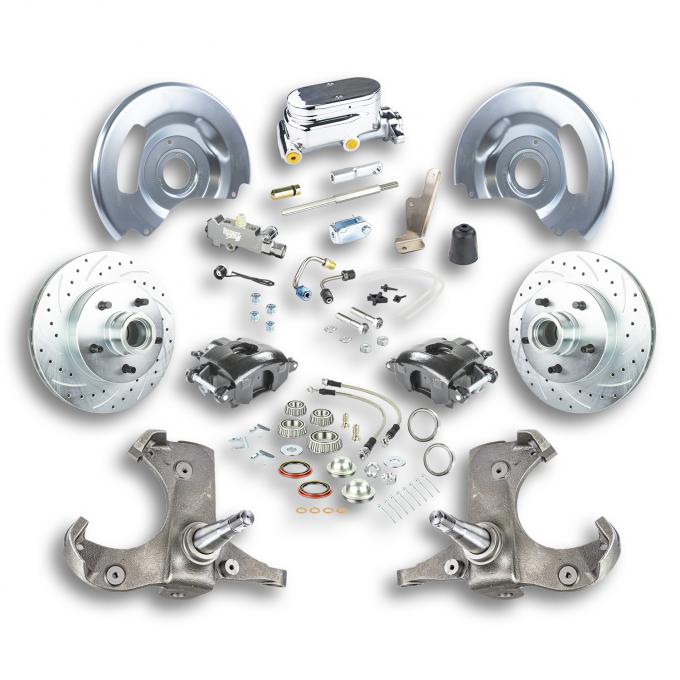 Right Stuff 1963-70 Chevrolet/GMC Truck & Suburban, Manual Front Disc Brake Conversion Kit TSD6315BX
