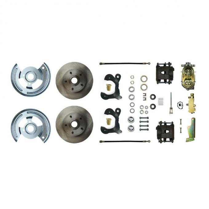 Right Stuff 1959-64 Chevrolet Impala/Bel Air, Manual Front Disc Brake Conversion Kit FSC59SDC