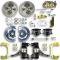 Right Stuff 63-70 GM Truck & Suburban, 2" Drop, Std Front Disc Kit Blk Calipers TSD6316DB