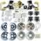 Right Stuff 2" Drop Show'N Go 4 Wheel Power Disc Brake Conversion Kit TDC6756DB