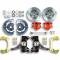 Right Stuff 1963-70 GM Truck/Suburban, 2WD, 2" Drop At The Wheel Disc Brake kit Red Calipers TWK6315DZ