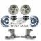 Right Stuff 1960-62 GM Truck/Sub, 2WD, "At The Wheel" Disc Brake Blk Calipers 6x5.5 TWK6016B