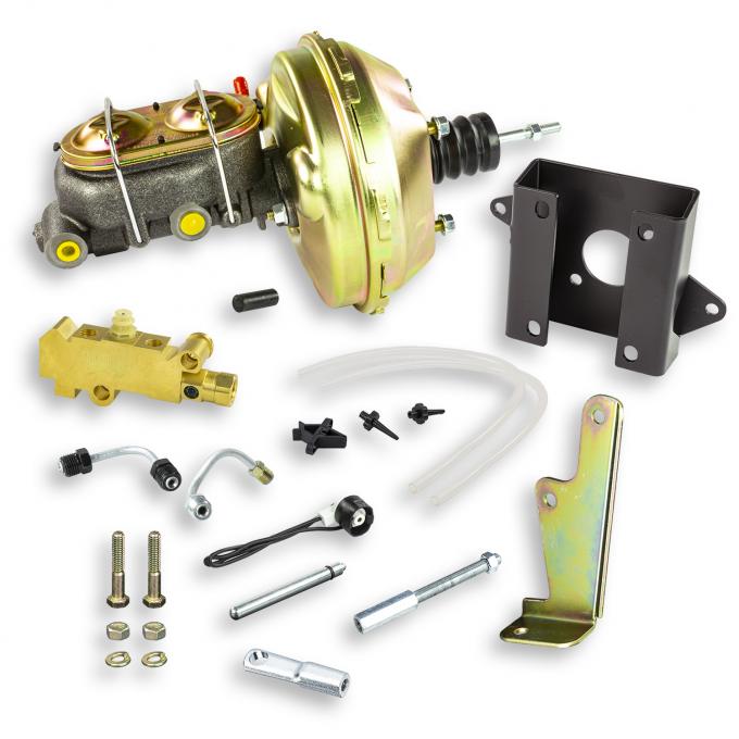 Right Stuff 60-62 GM & GMC C/K Truck, Master Cylinder & 9" Booster Combination Kit Disc/Disc G96010572