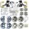 Right Stuff 1963-70 GM Truck & Suburban, 2" Drop, Manual 4-Wheel Disc Brake Conversion Kit TSD6346DX