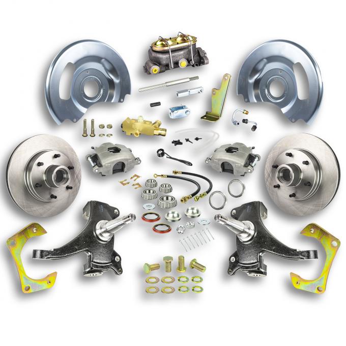 Right Stuff 1963-70 GM Truck & Suburban, 2" Drop, Manual Front Disc Brake Conversion Kit TSD6316D