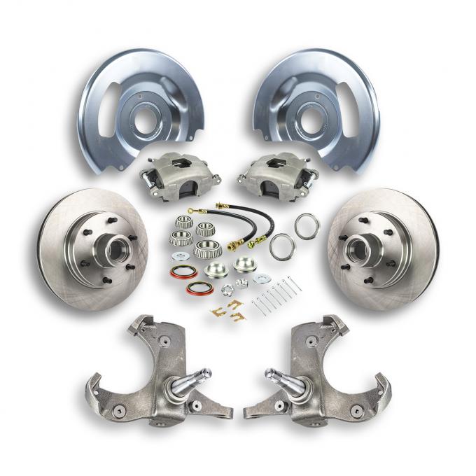 Right Stuff 1963-70 GM Truck/Suburban, 2WD, "At The Wheel" Disc Brake Conversion Kit TWK6316