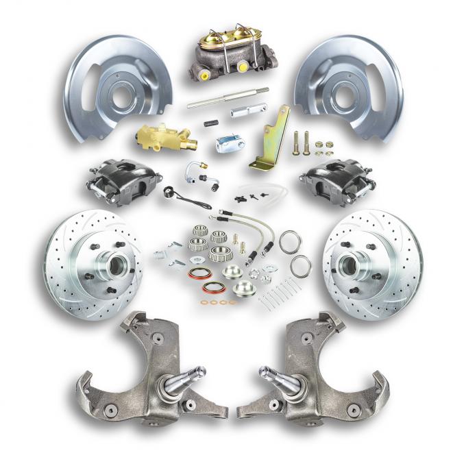 Right Stuff 1963-70 Chevrolet/GMC Truck & Suburban, Manual Front Disc Brake Conversion Kit TSD6315B