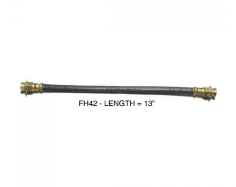 Right Stuff Chevrolet, Chrysler, Dodge, Plymouth... (Disc) Brake Hydraulic Hose , Front FH42