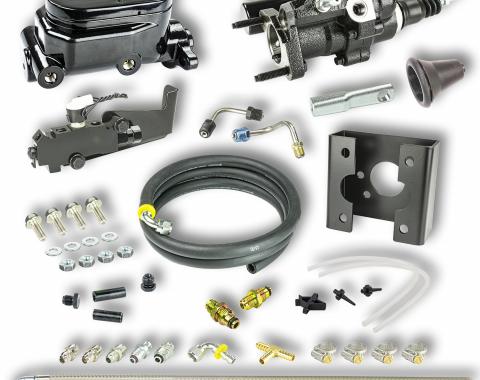 Right Stuff 1963-66 GM & GMC C/K Truck, Black Hydro Boost Upper Assembly Kit Disc/Drum BHB635171