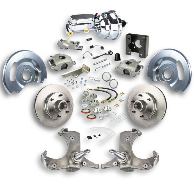 Right Stuff 1963-66 Chevrolet/GMC Truck/Suburban, Power Front Disc Brake Conversion Kit TDC6326X