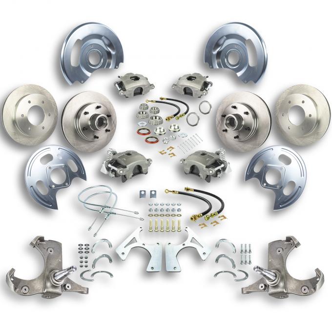 Right Stuff 1963-70 GM Truck/Suburban, 2WD, "At The Wheel" Disc Brake Conversion Kit TWK6346