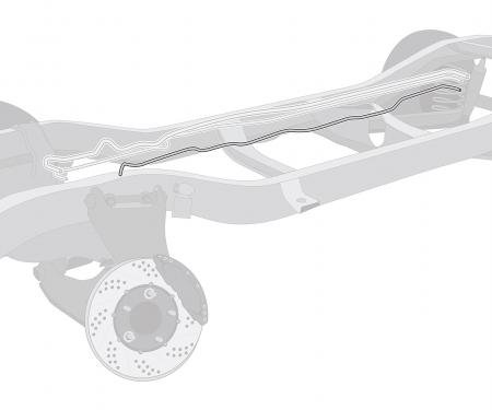 Right Stuff 1973-80 Chevrolet Truck, Pre-Bent Stainless Steel Vapor Return Line TGL7708S