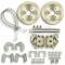 Right Stuff Ford 9" Rear End W/Large Bearing, Rear Disc Brake Conversion Kit ZDCRD01