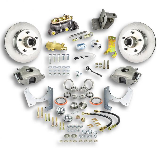 Right Stuff 1956-59 Chevrolet/GMC Truck, Manual Front Disc Brake Conversion Kit 5 x 4.75 TSD5515