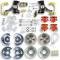 Right Stuff 1963-70 GM Truck & Suburban, 2" Drop, Manual 4-Wheel Disc Brake Kit Red Calipers TSD6346DZ