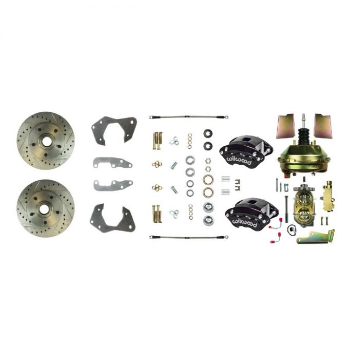Right Stuff 1965-68 Chevrolet Impala/Bel Air, Performance Front Disc Brake Conversion Kit FSC66DCCS