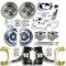 Right Stuff 1960-62 GM Truck & Suburban, 2" Drop, Manual Front Disc Brake Conversion Kit TSD6016DX