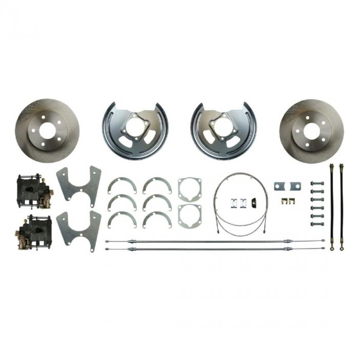 thumbnail image 2 of Gearhead Chrome Power Brake Booster Kit For Chevy Bel Air & Impala – Disc/Disc With Flat Top Master Cylinder 2 of 6