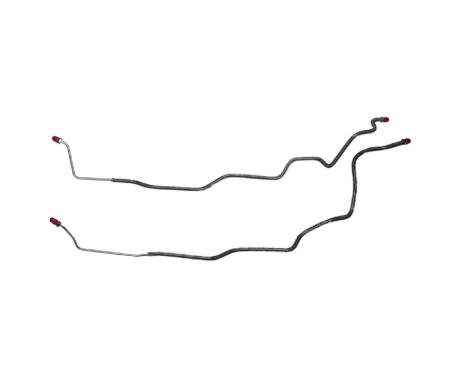 Right Stuff 1971-73 Chevrolet Bel Air/Impala, Pre-Bent OE Steel Rear Axle Brake Line BRA7101
