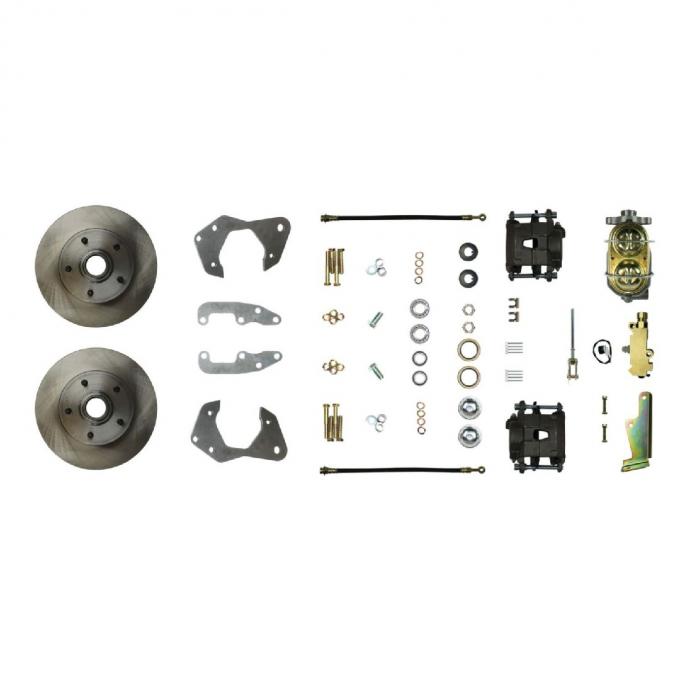 Right Stuff 1965-68 Chevrolet Impala/Bel Air, Manual Front Disc Brake Conversion Kit FSC65SDC