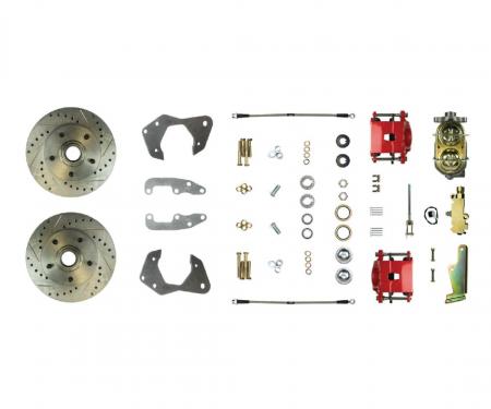 Right Stuff 1965-68 Chevrolet Impala/Bel Air, Manual Front Disc Brake Conversion Kit FSC65SDCZ