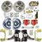 Right Stuff 1963-70 GM Truck & Suburban, 2" Drop, Std Front Disc Brake Kit Red Calipers TSD6316DZ