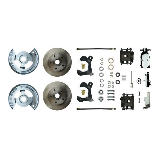 Right Stuff 1959-64 Chevrolet Impala/Bel Air, Manual Front Disc Brake Conversion Kit FSC59SDCX