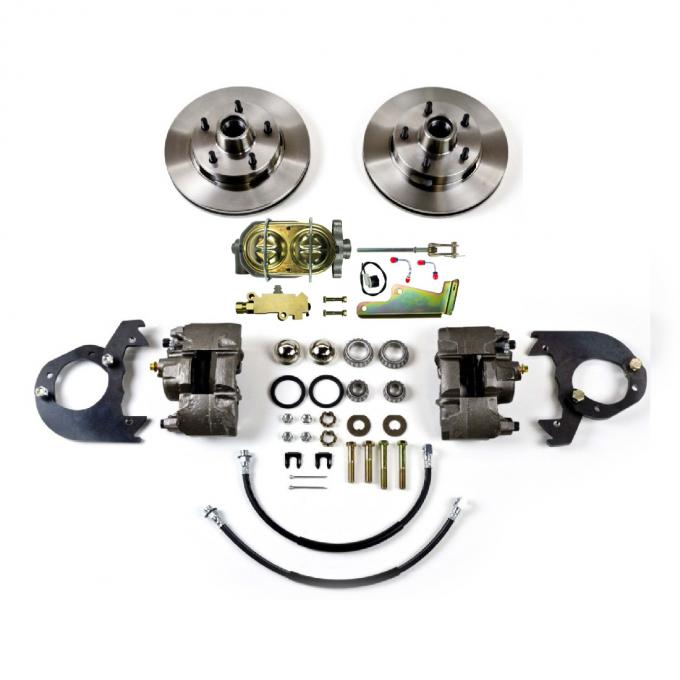 Right Stuff 1958-1964 Bel Air Front Power Disc Brake Conversion for Factory 14" Wheel Setup FSC5814S