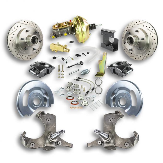 Right Stuff 1967-70 GM C10/C15 Truck/Suburban W/2WD, Power Front Disc Brake Conversion TDC6726B
