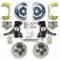 Right Stuff 1960-62 GM Truck/Suburban, 2WD,2" Drop, "At The Wheel" Disc Brake Conversion Kit TWK6015D