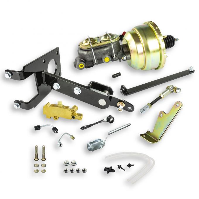 Right Stuff 55-59 GM & GMC C/K Truck, Master Cylinder, 8" Booster Combination Kit Disc/Drum G85710572