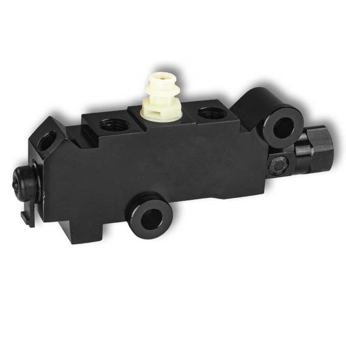 Right Stuff 1958-77 GM A/F/X-Body, Front Disc Brake Conversion Black Proportioning Valve PV71B