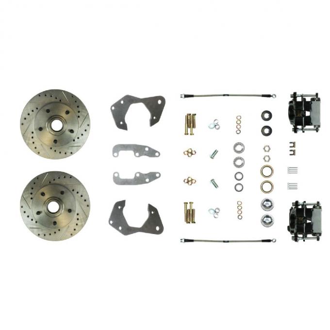 Right Stuff 1965-68 Impala/Bel Air, "At The Wheel" Front Disc Brake Conversion Kit FSC65WKCS