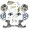 Right Stuff 1960-62 Chevrolet/GMC Truck & Suburban, Manual Front Disc Brake Kit Blk Calipers TSD6016B