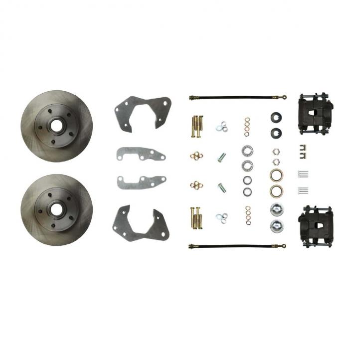 Right Stuff 1965-68 Impala/Bel Air, "At The Wheel" Front Disc Brake Conversion Kit FSC65WKC