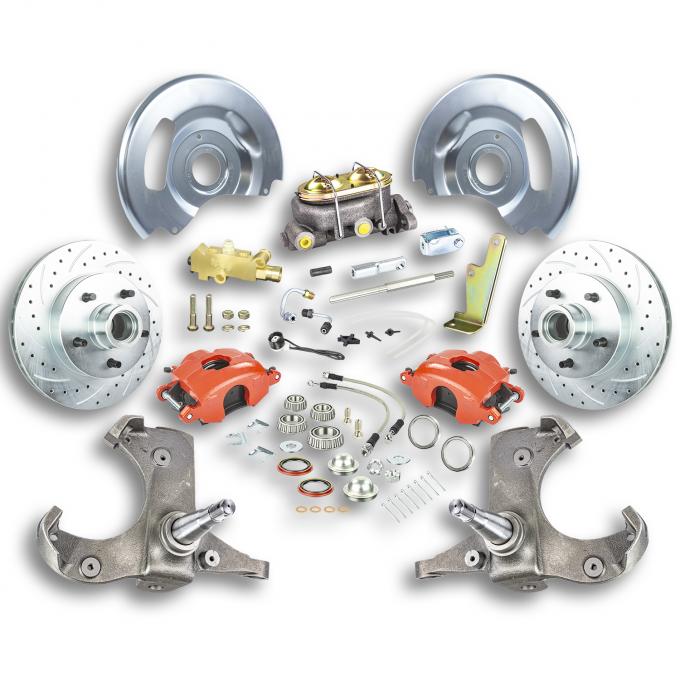 Right Stuff 1963-70 Chevrolet/GMC Truck & Suburban, Manual Front Disc Brake Conversion Kit TSD6315Z