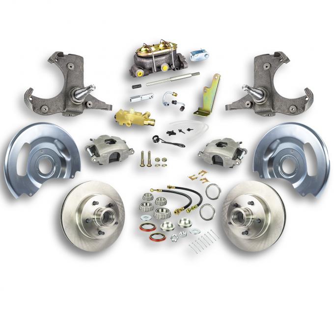 Right Stuff 1960-62 Chevrolet/GMC Truck & Suburban, Manual Front Disc Brake Conversion Kit TSD6015