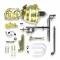 Right Stuff 55-59 GM & GMC C/K Truck, Master Cylinder, 8" Booster Combination Kit Disc/Drum G85710572