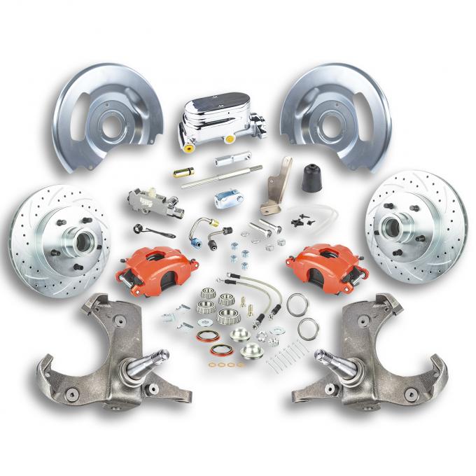 Right Stuff 1963-70 Chevrolet/GMC Truck & Suburban, Manual Front Disc Brake Conversion Kit TSD6315ZX