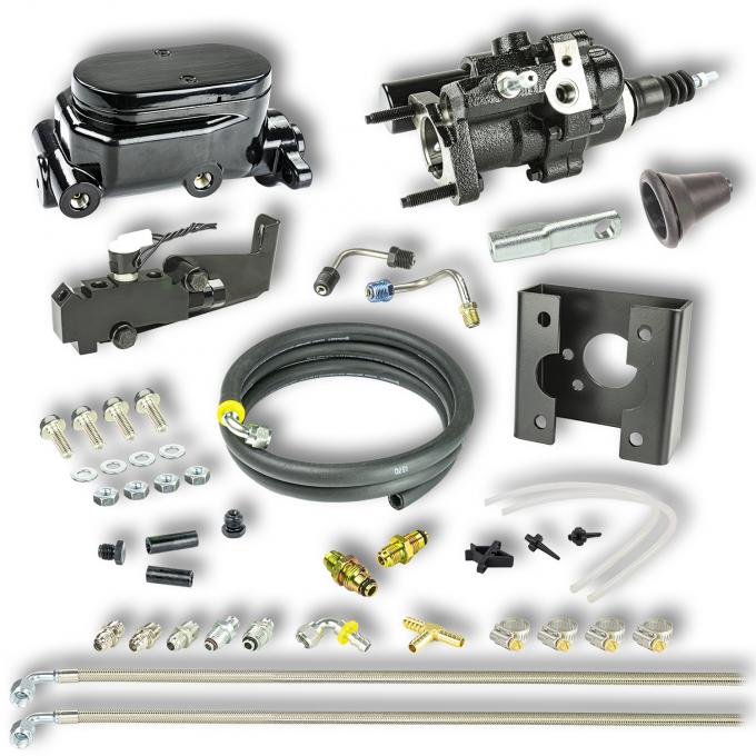 Right Stuff 1963-66 GM & GMC C/K Truck, Black Hydro Boost Upper Assembly Kit Disc/Disc BHB635672