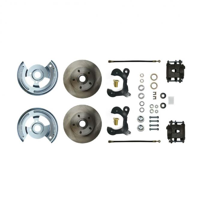Right Stuff 1958 Chevrolet Impala, "At The Wheel" Front Disc Brake Conversion Kit FSC58WKC