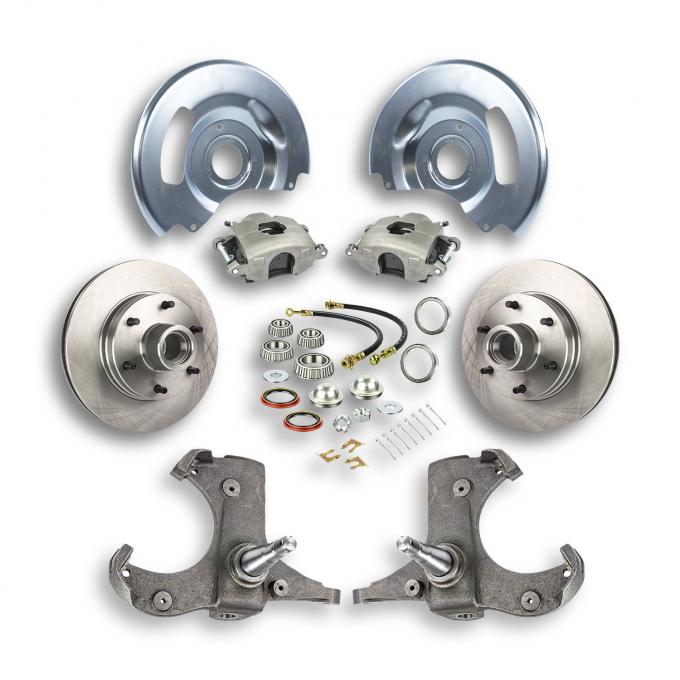 Right Stuff 1960-62 GM Truck/Suburban, 2WD, "At The Wheel" Disc Brake Conversion Kit TWK6016