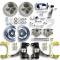 Right Stuff 1960-62 GM Truck & Suburban, 2" Drop, Manual Front Disc Brake Kit Chrome Upper TSD6015DX