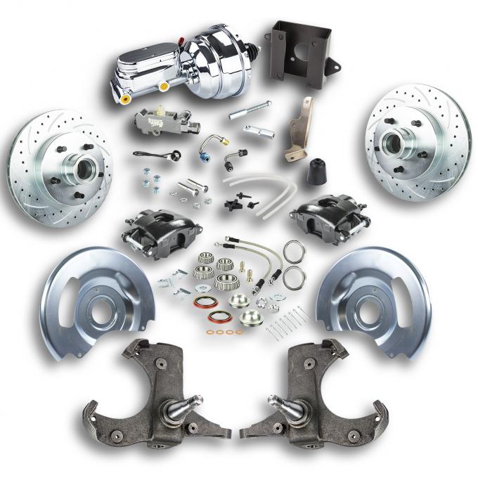 Right Stuff 1960-62 Chevrolet/GMC Truck/Suburban, Power Front Disc Brake Conversion Kit TDC6015BX