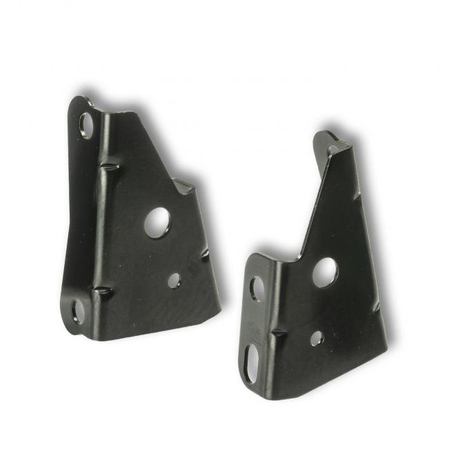 Right Stuff GM A/F/X-Body, Black Booster Bracket BBK001B