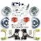 Right Stuff 60-62 GM Truck & Suburban, 2" Drop, Std Front Disc Kit Red Calipers Chrome Upper TSD6015DZX