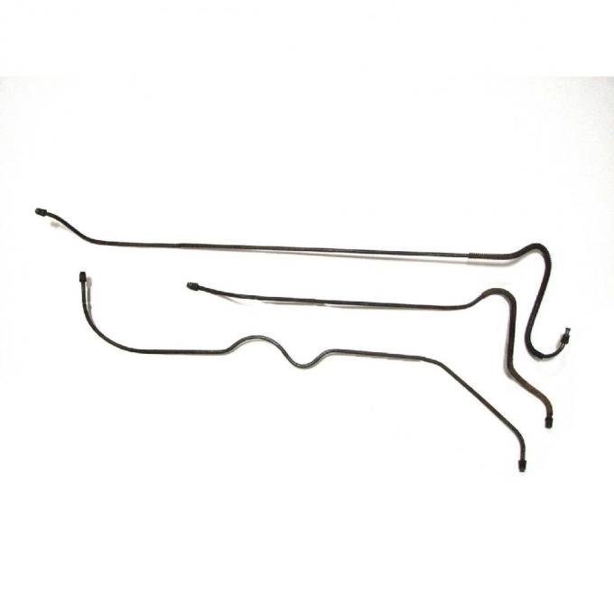 Right Stuff 1950 Chevrolet Bel Air, Pre-Bent OE Steel Front Brake Line Kit BKT5001