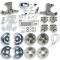 Right Stuff 63-70 Chevrolet/GMC Truck & Suburban, Manual 4-Wheel Disc Brake Kit Chrome Upper TSD6346X